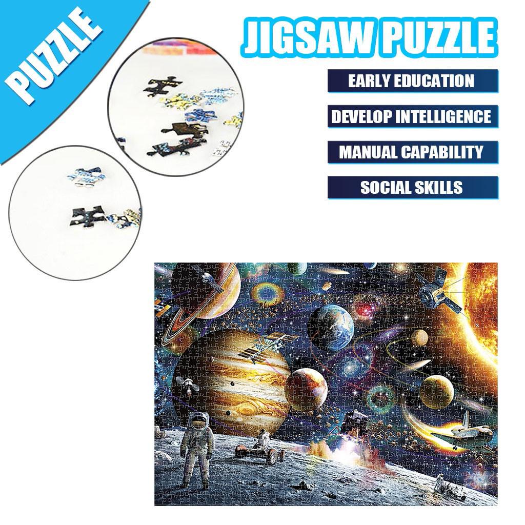 (H0915)Пазлы для взрослых 1000 шт. Большая игра-головоломка Интересные игрушки Персонализированный подарок