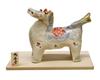 Craftsman House 2026 Zodiac Year of the Horse Horse Tatara Decoration White (Reiwa 8) (Large)