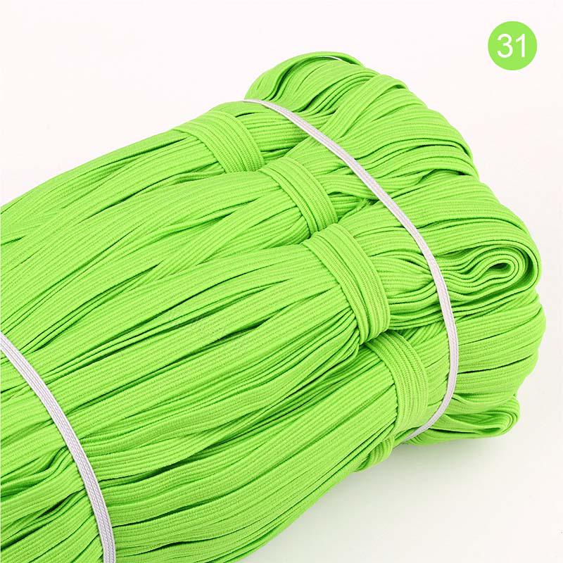 30 м эластичная резинка 0,6 см, тонкая плоская повязка на голову, аксессуары для волос, сделай сам, для одежды, обуви, аксессуары для шитья