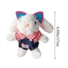 Cartoon Plush Doll Toys Plush Hanging Decoration Creative Rabbit Doll Pendant  Gifts