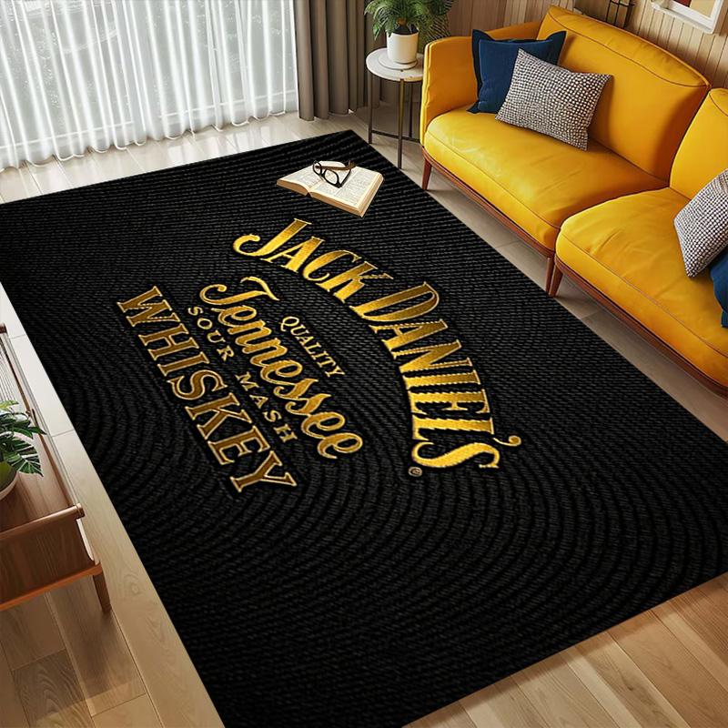 Jack Daniel'S Living Room Nonslip Area Rug Soft Carpet For Bedroom Game Playroom Sofa Office Home Decor Doormat Christmas Gift C92626