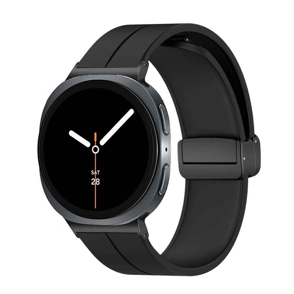 Ремешки Для Samsung Galaxy watch 8/8 classic 46мм 44мм 40мм Спортивный Силиконовый Наручный Магнитный Браслет Ремешок Galaxy watch Ultra