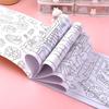 Cartoon Relaxing Coloring Book Educational Doodles Book  For Adults and Teens