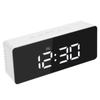 Multifunctional Plastic Mirror LED Night Light Thermometer Digital Wall Clock Lamp Alarm Clock