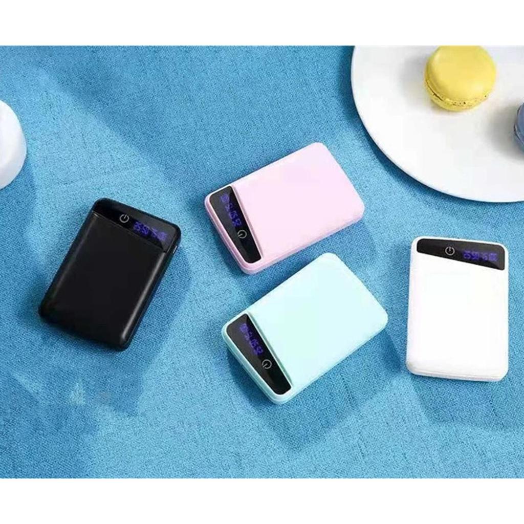 Тонкий многофункциональный чехол-power bank для 3 аккумуляторов 18650 для телефонов, для путешествий, на открытом воздухе, черный