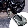 Universal Scooter Motorcycle Bike Kickstand Extender Foot Side Stand Extension Pad Support Plate Anti-skid Enlarged Base