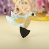 Blucome Cartoon Acrylic Hummingbird Brooches Pin Sweater Bag Suit Collar Clip Unique Design Jewelry For Women Girls Brooch Gift