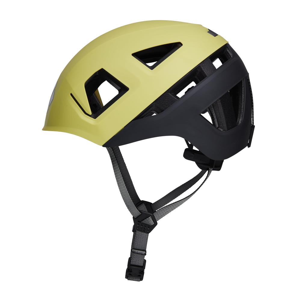 BLACK DIAMOND Uni Capitan Rock Climbing and Mountaineering BD620221 Helmet, Lemongrass-Black, S/M,