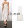 MD Летняя Новинка Женская Одежда Стиль Островного Отпуска Мягкая Драпировка Средняя Длина Длинная Длина Платье на Бретелях 6639530