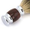 Yousheng Badger Hair Shaving Brush Alloy Handle Professional Shaving Tool Men Facial Beard Cleaning Tool for Barber Shop