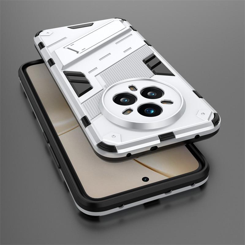 Для Realme 14 Pro Чехол Realme 14 Pro 5G Чехол Ударопрочный TPU Armor PC Силиконовый держатель подставки Защитный задний чехол Realme 14 Pro