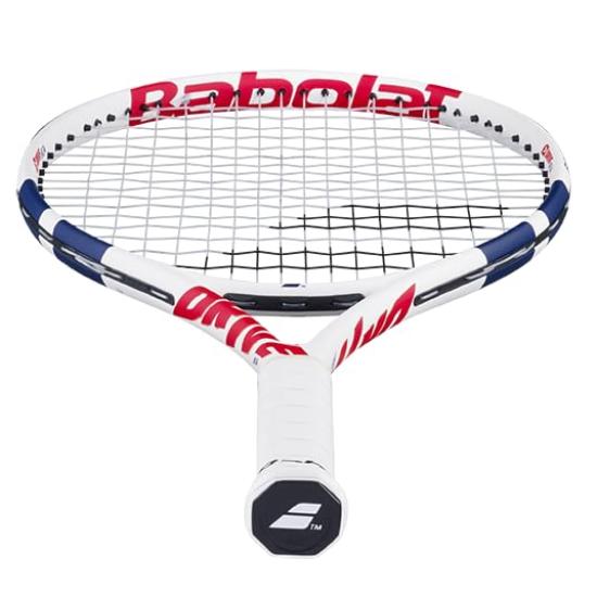 Babolat Pure Drive JR 24 Белая Детская Теннисная Ракетка Предварительно Натянутая (2025, 140513)