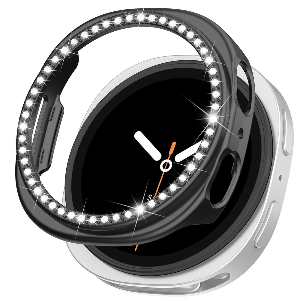 Защитный чехол для Samsung Galaxy watch 8 Case 40мм 44мм Аксессуары Алмазный полый жесткий бампер оболочка Galaxy watch8 Защитные чехлы