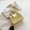 Chic Vintage Small Handbag For Women 2023 Summer Stylish Shoulder And Crossbody Bag Trendy Square Purse