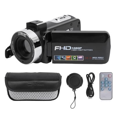 Видеокамера 3-дюймовый цветной IPS поворотный экран 1080P 30FPS 30MP 18-кратный цифровой зум Пульт дистанционного управления
