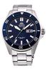 ORIENT Mako Automatic Watch Mechanical Made in Japan Automatic Diver's Watch с гарантией отечественного производителя RN-AA0007L Mens Navy