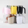 304 Stainless Steel Automatic Stirring Mug with Magnetic Rotation