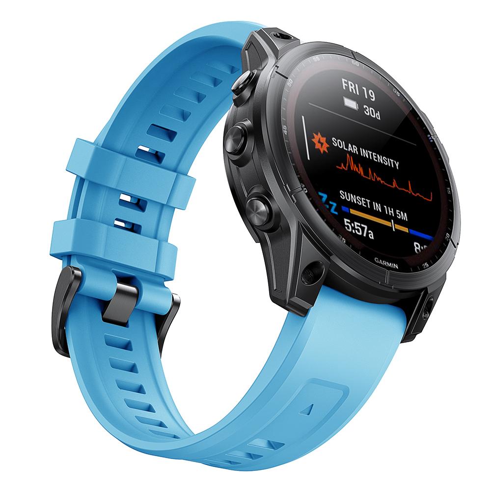 Ремешки QuickFit 20 мм для часов Garmin Fenix 7S Pro Solar/6S 5S Plus, силиконовый ремешок для Garmin Epix Pro/S70 42 мм/Descent Mk2S