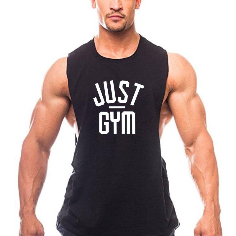 Muscleguys Brand Gym Clothing Canotte Bodybuilding Drop Armhole Tank Top Men Fitness Tanktop Sleeveless Shirt Workout Vest