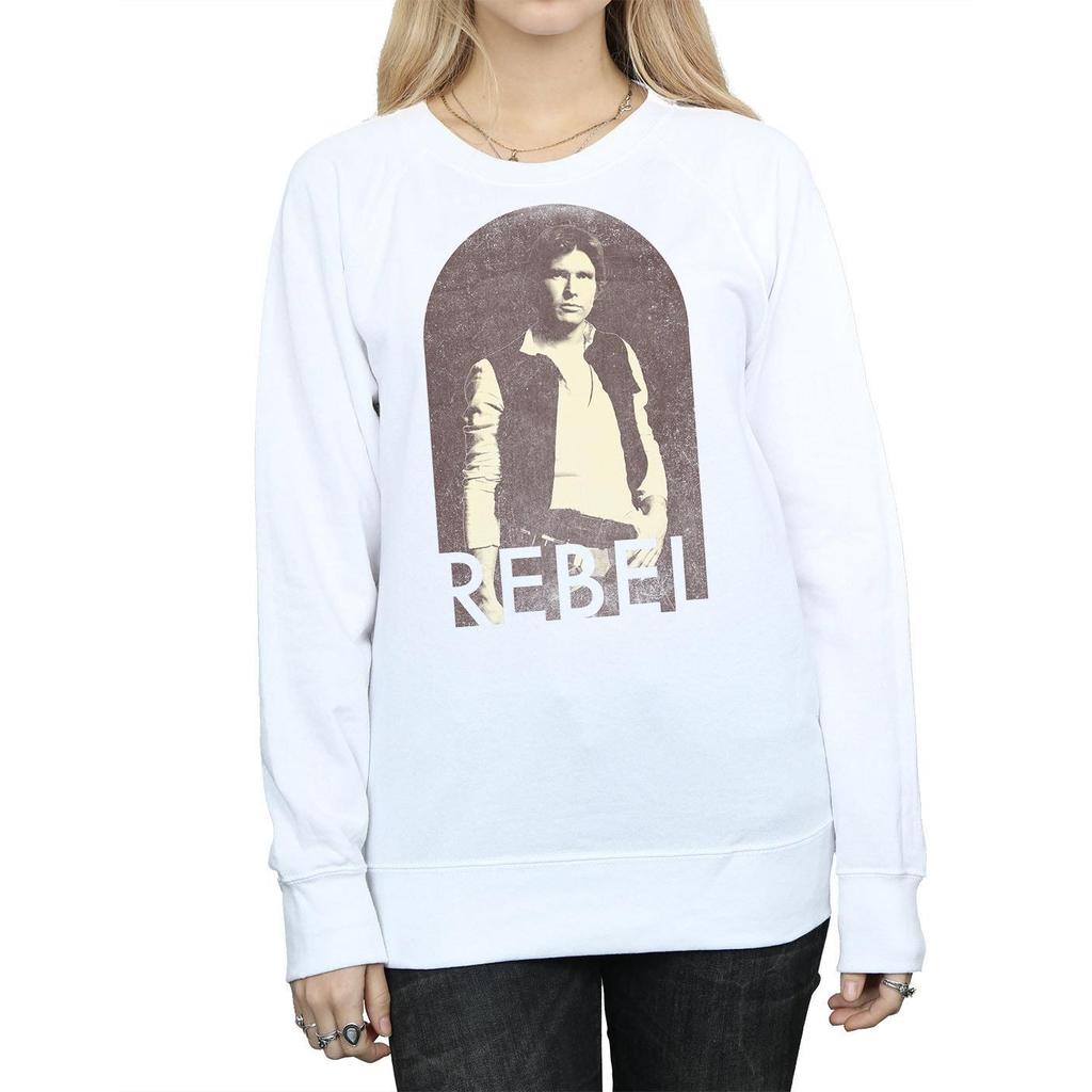 Star Wars Womens/Ladies Han Solo Rebel Sweatshirt