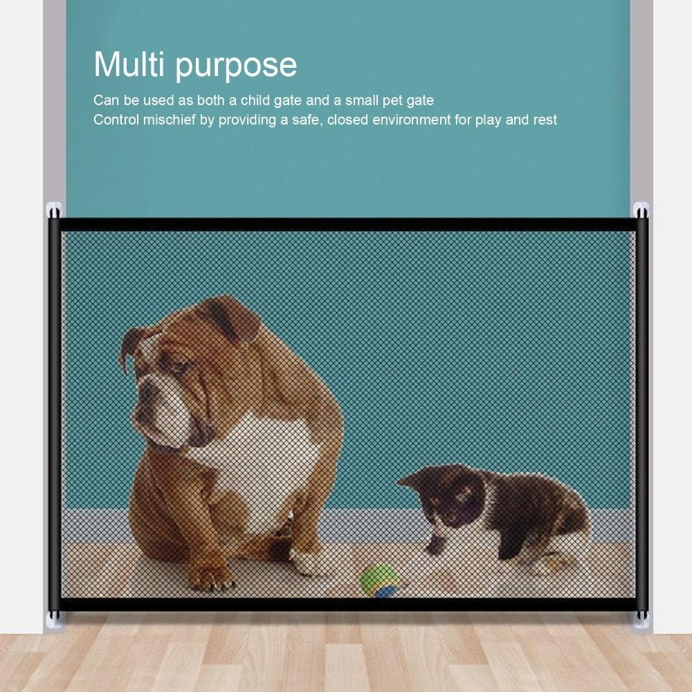 Cuttable Custom Size Pet Isolation Net Punch Free Install Cat Partition Fence Farm Poultry Barrier