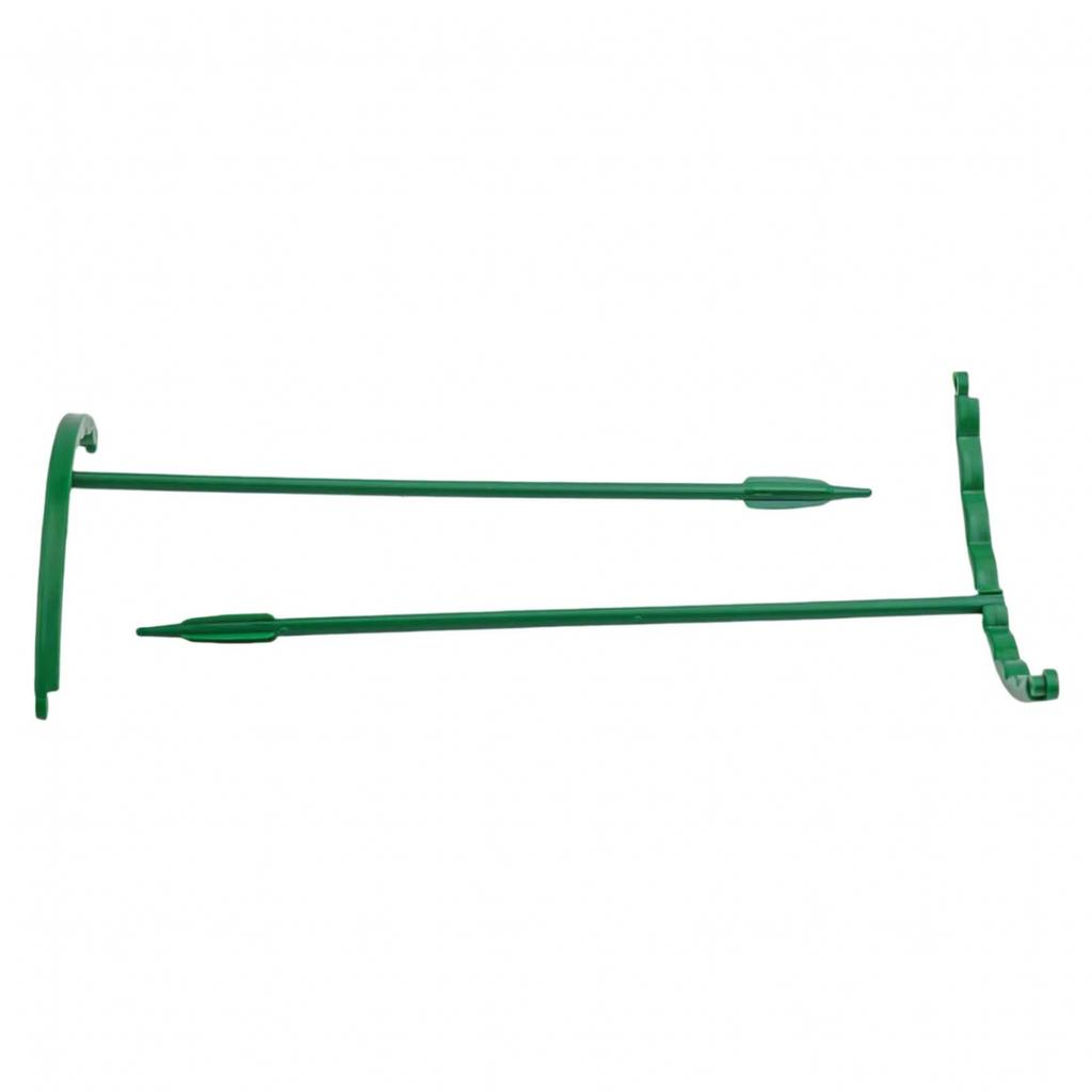 Зеленый садовый шпалерный шпалер для роз, пионов и конусообразных цветов 6 шт.