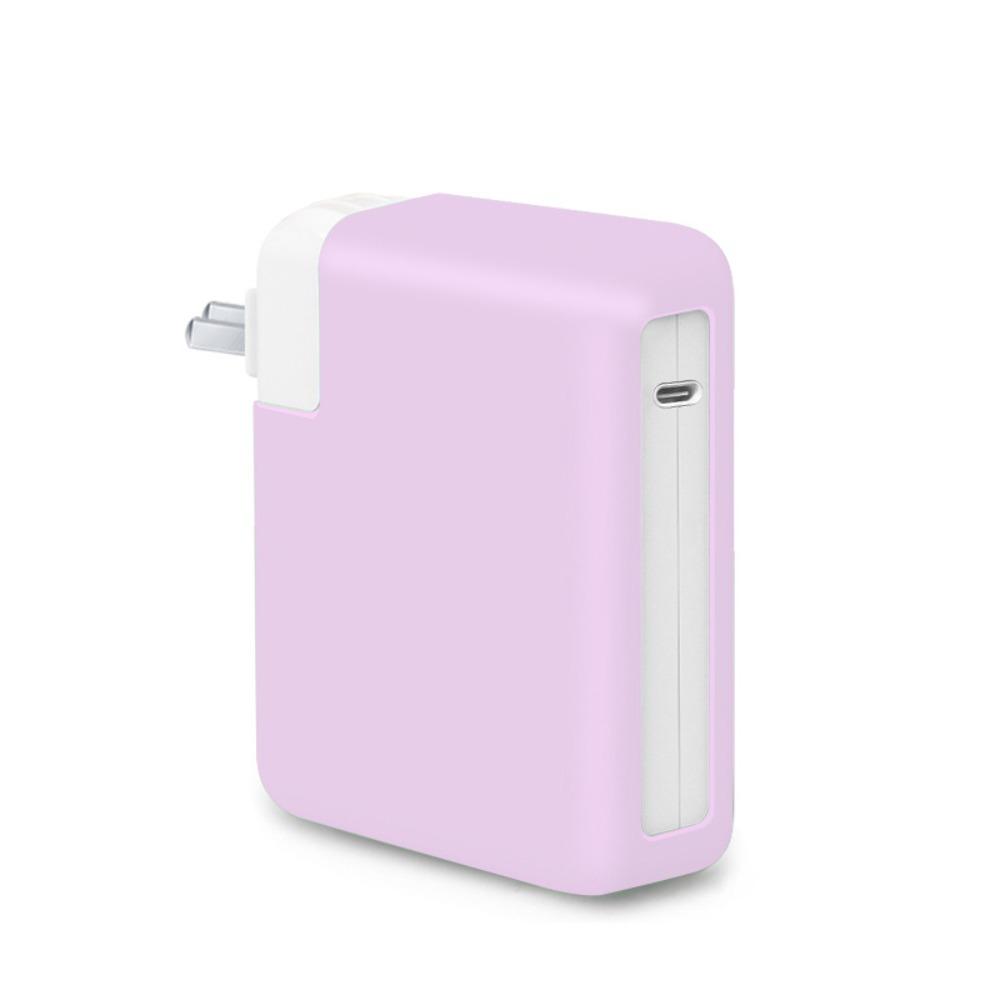 Мягкий силиконовый чехол-футляр для зарядного устройства Apple MacBook Pro 140 Вт, противоударный чехол-футляр для аккумулятора, защитная крышка для адаптера питания