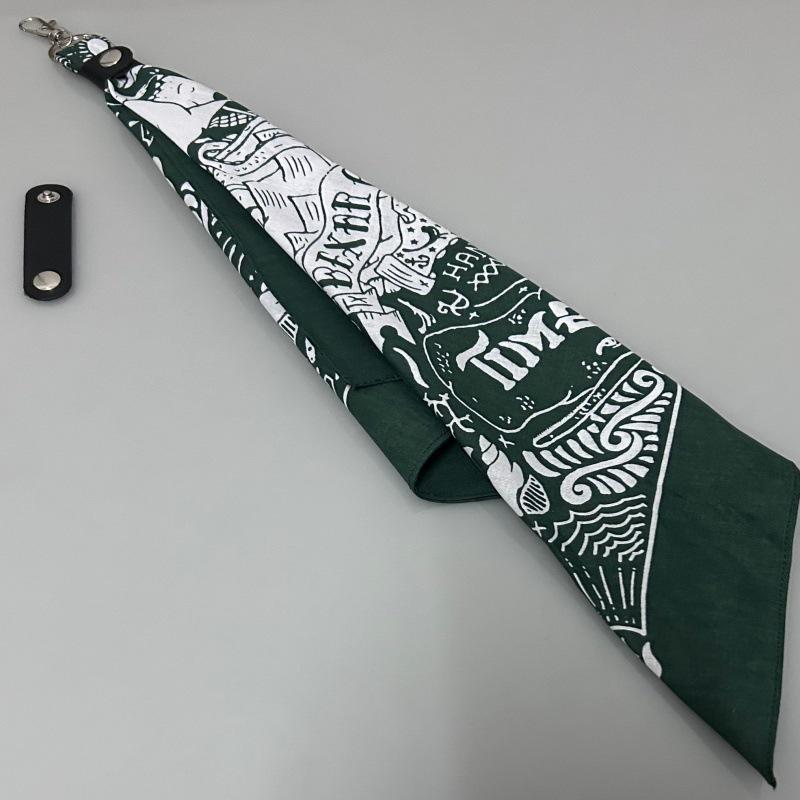 Хаки Чистый Хлопок Американский Ретро Винтажный Квадратный Шарф - Мужской Хип-Хоп Платок/Полотенце Для Лица