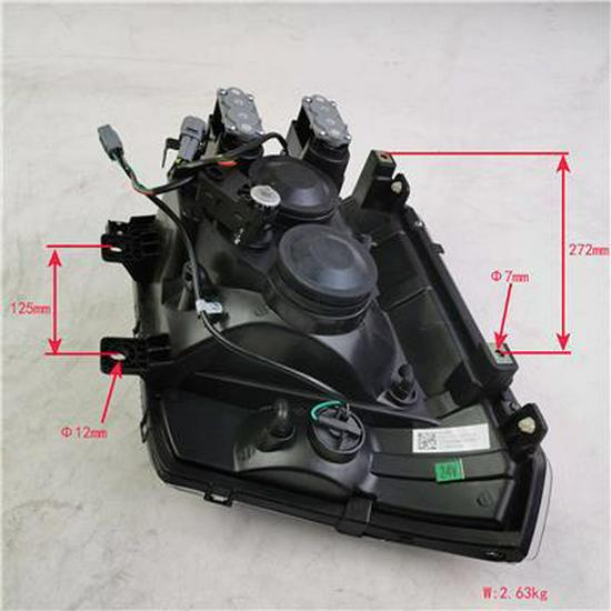 Совместимая левая фара Foton L0371010207A0