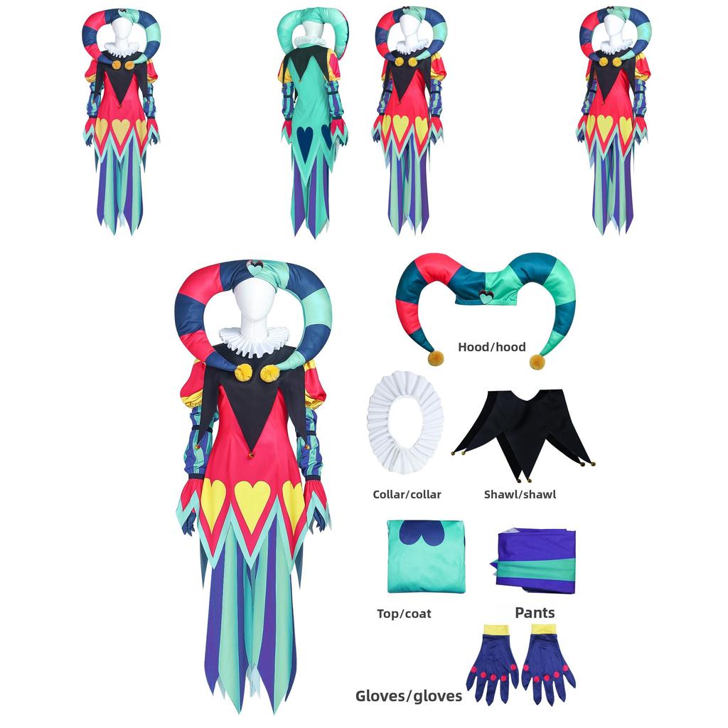 Hazbin Hotel Fizzarolli Cosplay Suit With Polyester Blend For Character Role Play