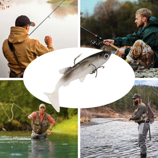 Monoceros 1 шт. реалистичная 8 см рыболовная приманка снасти воблёр острый крючок гольян инструмент