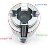 Tub Drain Remover Wrench Dual Ended Drain Wrench Tool Zinc Alloy Wrench for Bathroom