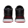 Jordan 1 Mid Черный Университетский Красный BQ6578-001