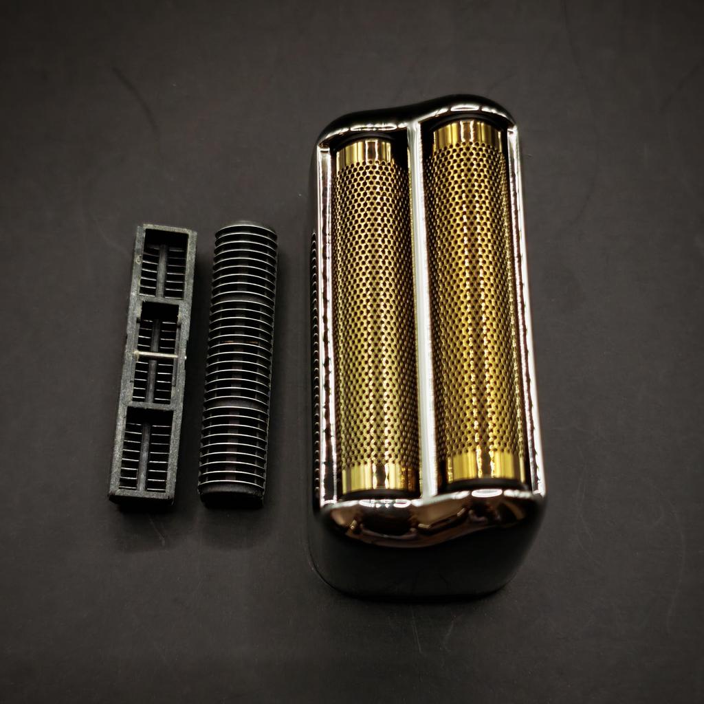 1X Внешняя сетка + 2X Лезвия Prewave Запасные части для Babyliss Pro FoilFX02 #FXRF2G FXFS2G FXRF2 Бритвы Серебристые