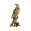 Креативная мини-фигурка орла, ornaments Фэн-шуй, изделия из смолы, китайский стиль, миниатюрная скульптура из чистой латуни, украшение для дома