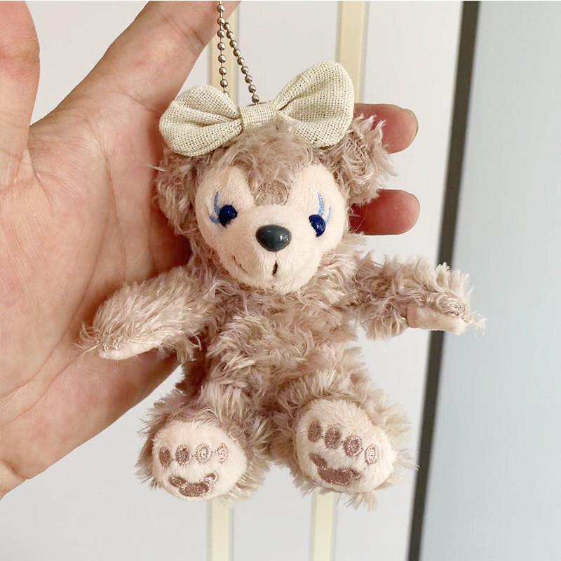 Sweet And Colorful Duffy Bear Plush Keychain Soft Hanging Doll For Occasions Special