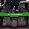 Car Floor Mats For Toyota Corolla Auris Auto Carpets Foot Coche Accessorie