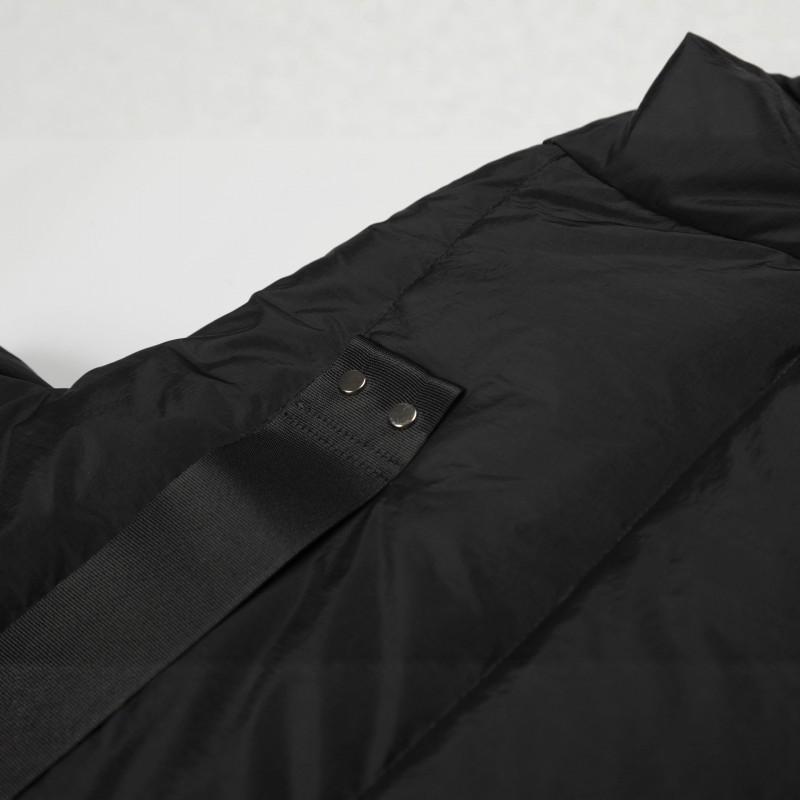 Classic Winter Puffer Jacket Men Women Teens Loose Fit Casual Everyday Wear Embroidered Thick Cotton Coat