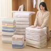 Compression Storage Bag Reusable Space Saver Bag for Clothes Quilt Storage Bag Wardrobe Transparent Large Travel Packing Bag