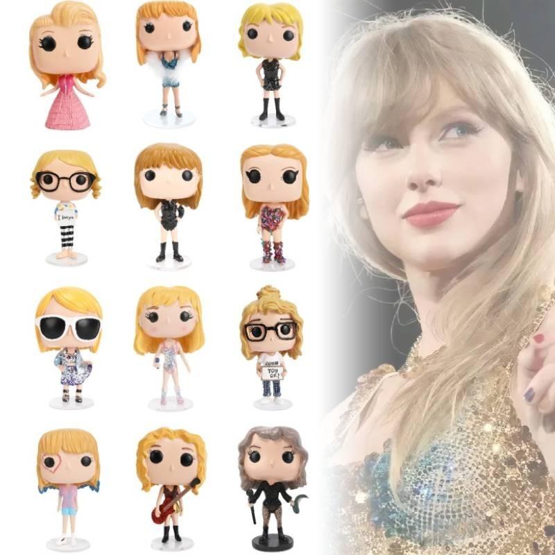 Modern Minimalist Taylor Swift Resin Doll Figurine Decorative Piece For Home And Office Spaces