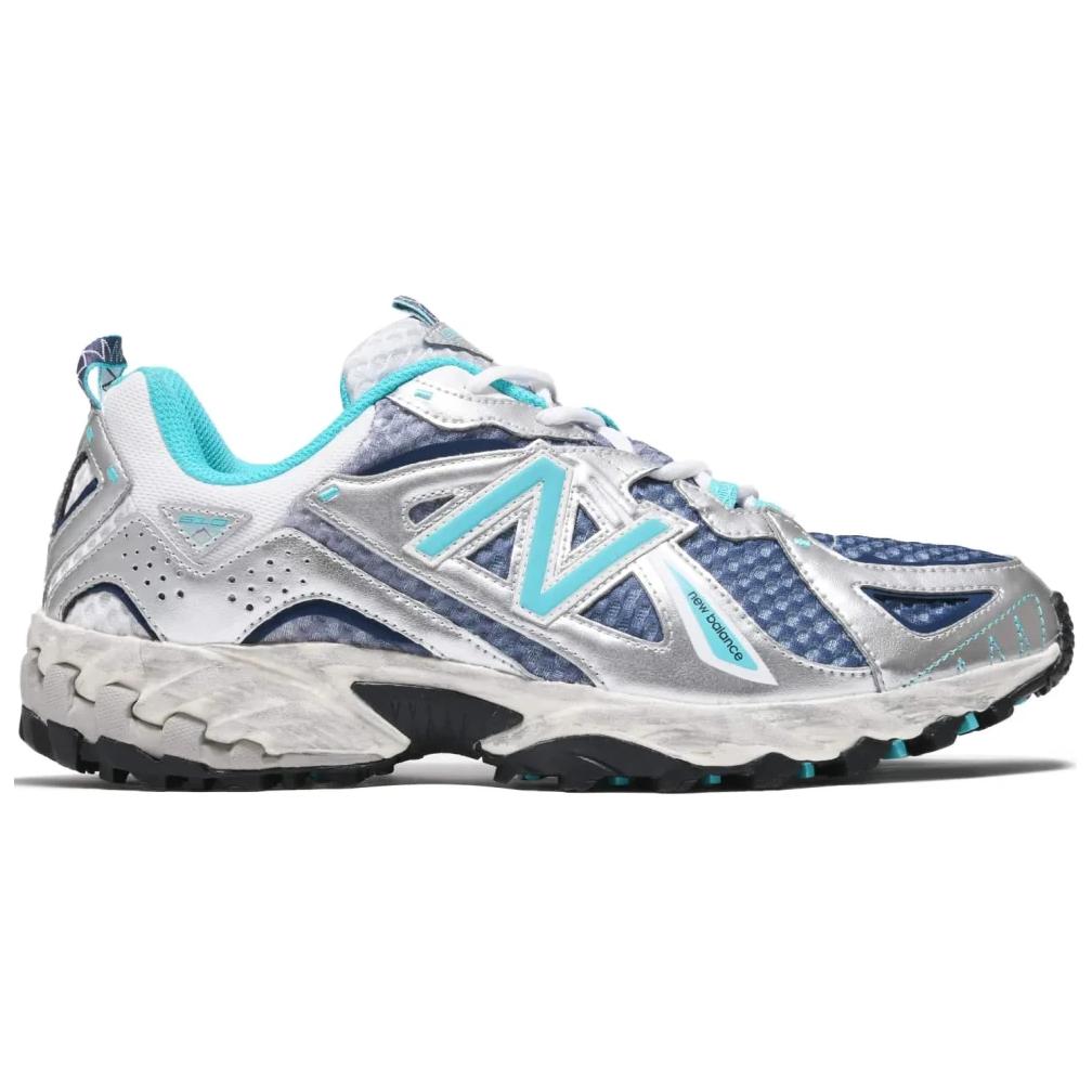 New Balance 610 Серебристый Металлик Виртуальный Синий Унисекс Кроссовки Темный-Ртуть ML610TYD