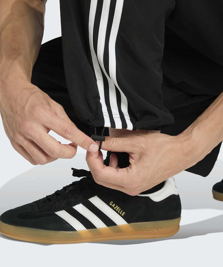 adidas Свободные брюки с тремя полосками - Черный / Ke3589