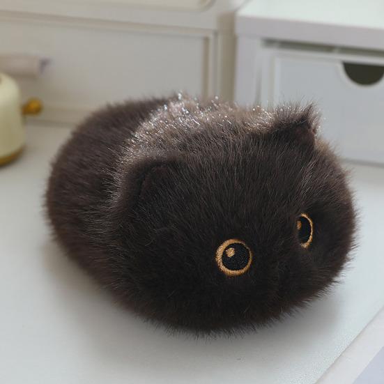 Праздничное украшение Кот Кукла Милая Мягкая Игрушка Животное, 7,8" Реалистичные Котята Плюшевые, Мягкий Декоративный Аксессуар для Вечеринки Компаньон Плюшевая Кукла, День Рождения