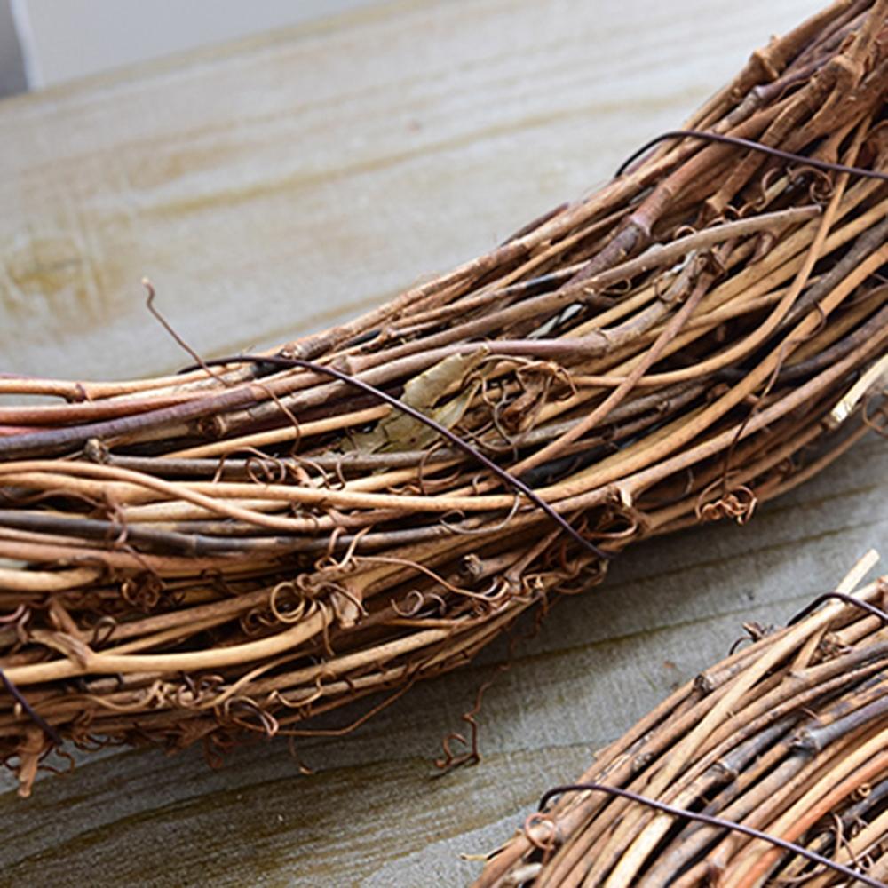 Сделай сам Цветочные венки 10см/15см/20см/25см/30см/40см Кольцо из ротанга Искусственная гирлянда