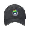 Sprunki Fun Cute Incredibox Game Baseball Cap Casual Distressed Cotton  Snapback Cap Unisex Outdoor Workouts  Soft Hats Cap