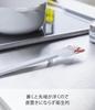 Силиконовая лопатка Yamazaki Tower, Белая, Прибл.. Ш5.5 x Г2 x В26 см, Термостойкая, Резиновая лопатка, 4276