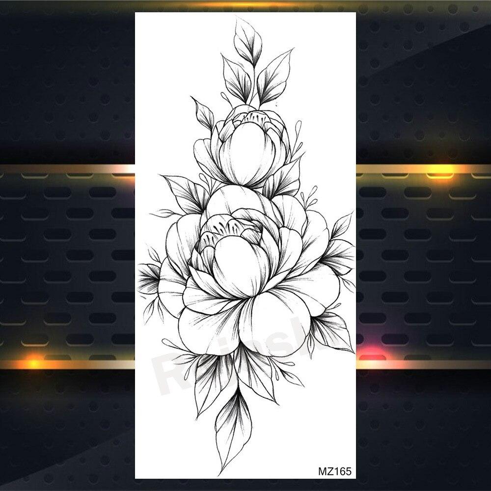 Временные татуировки с изображением орла для мужчин и женщин, волк, черное животное, татуировка, тигр, лесной лось, геометрия, гора, поддельные татуировки, скорпион, руки, руки