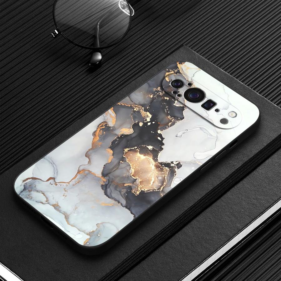 Чехол для Google Pixel 10A 6a 6 7 8 Pro 10 9 Pro XL 8a 7a 9a Funda Чехол для телефона Цветной Мрамор