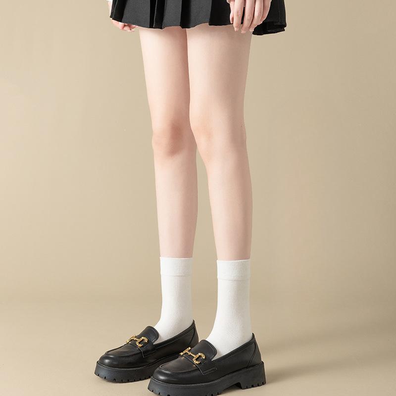 Female Spring and Autumn Pressure Thin Leg Pressure Tube Socks