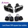 14-17 Range Rover SVR Quad Exhaust Tailpipe Black Stainless Steel